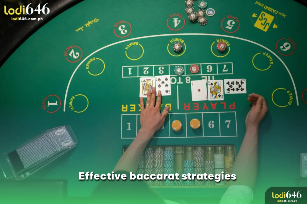 Effective baccarat strategies